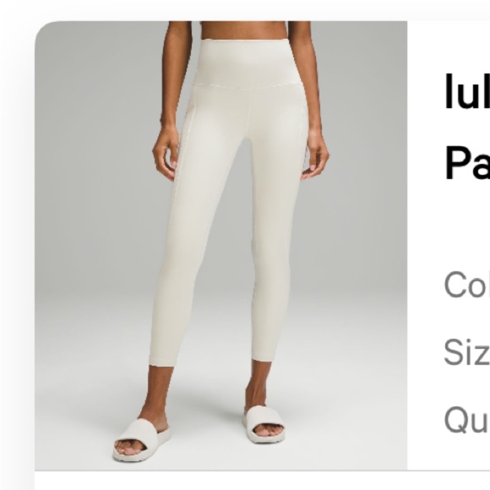 lululemon Align High-Rise Pant with Pockets 25”